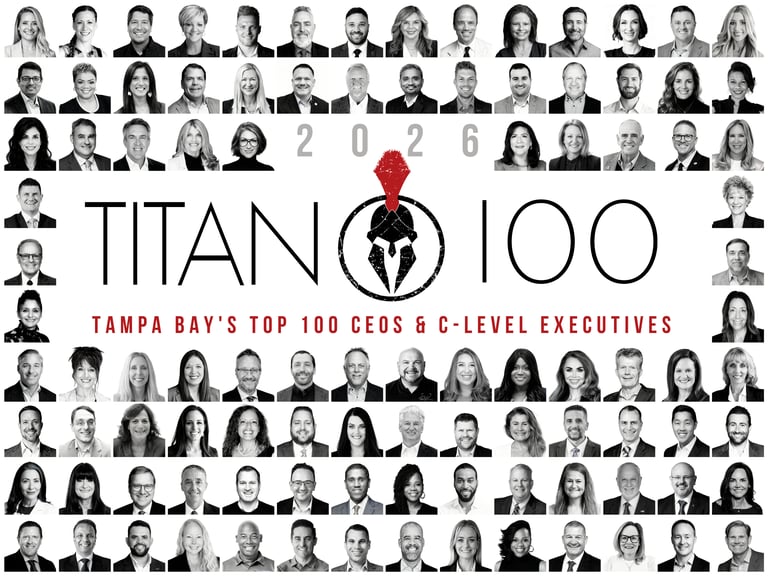 2026 Tampa Bay's Top 100 CEOs & C-Level Executives